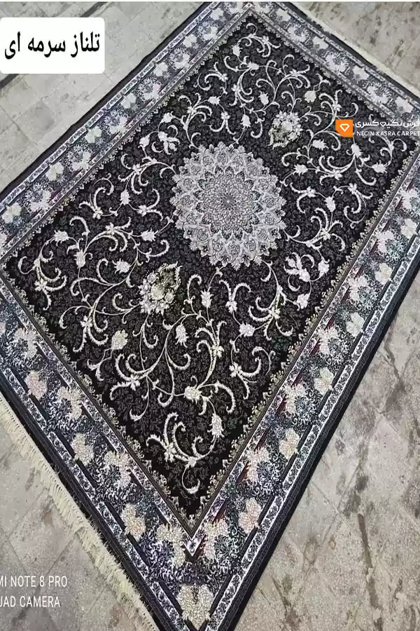 فرش تلناز 440 نگین کسری کاشان